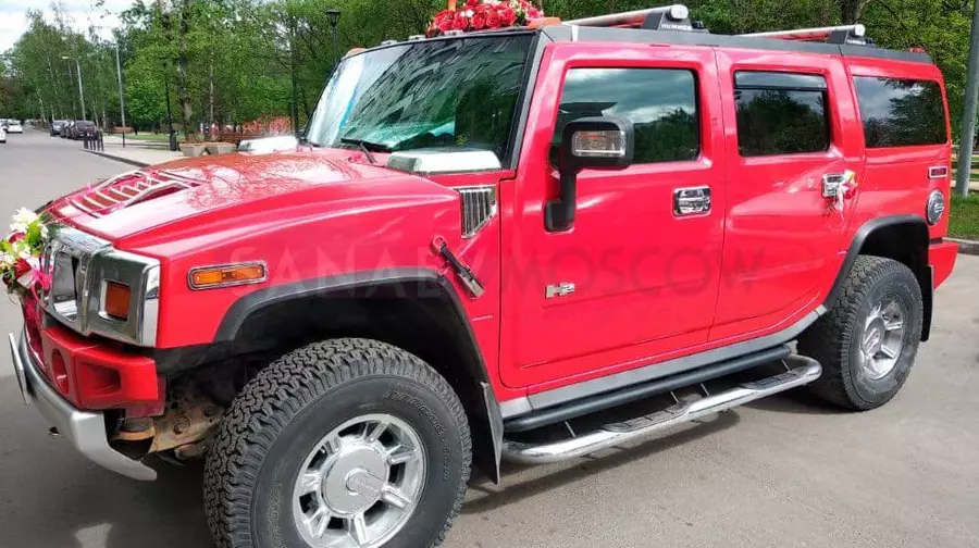 Hummer H2 (Красный)